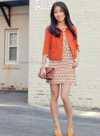orange print