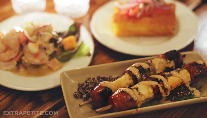 chorizo and squid