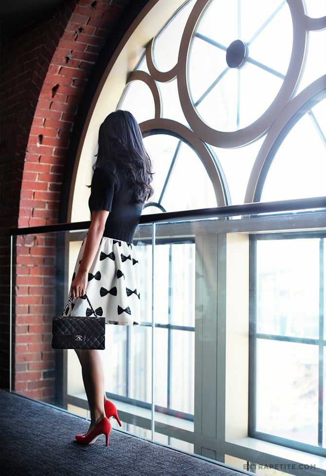 hm bow skirt3