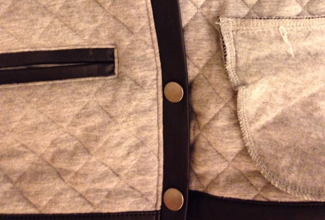 gap kids quilted jacket closeup