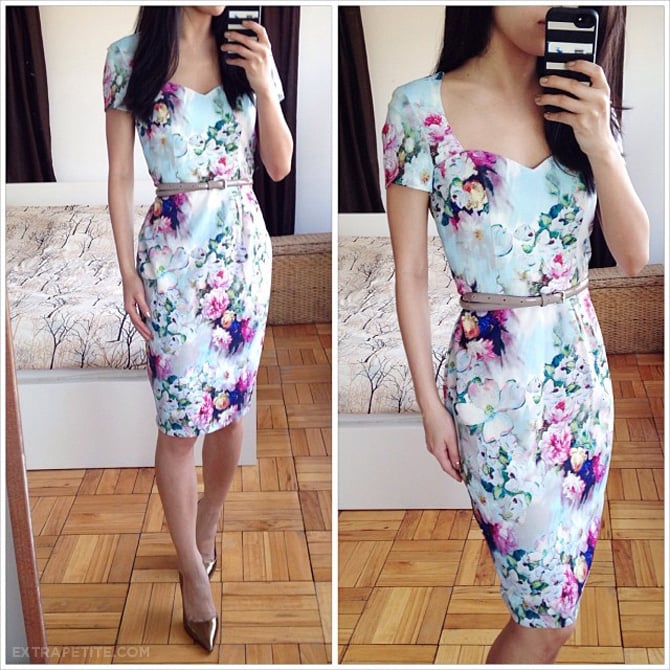 asos floral dress