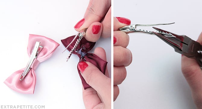 DIY shoe clips tutorial 4