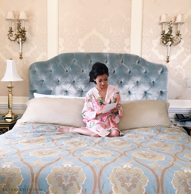 bhldn plum pretty sugar robe bridal suite