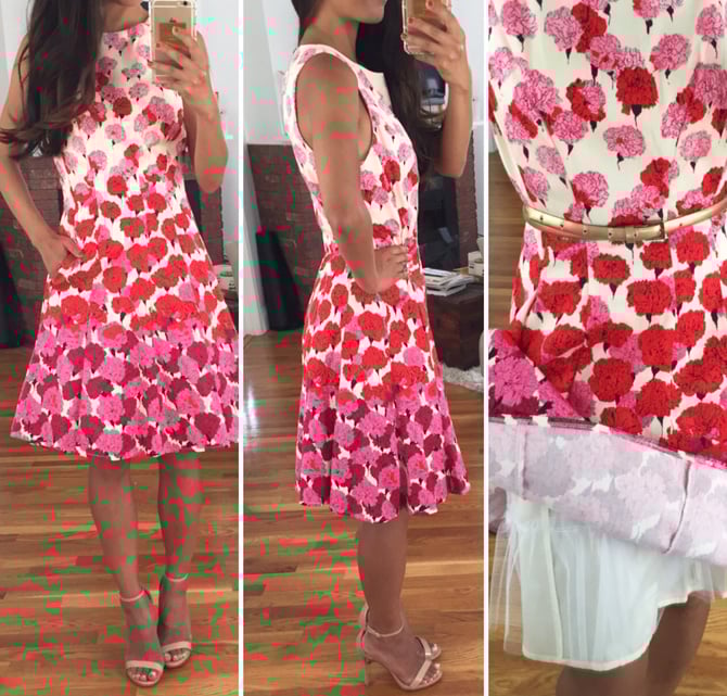 maggie london floral dress2