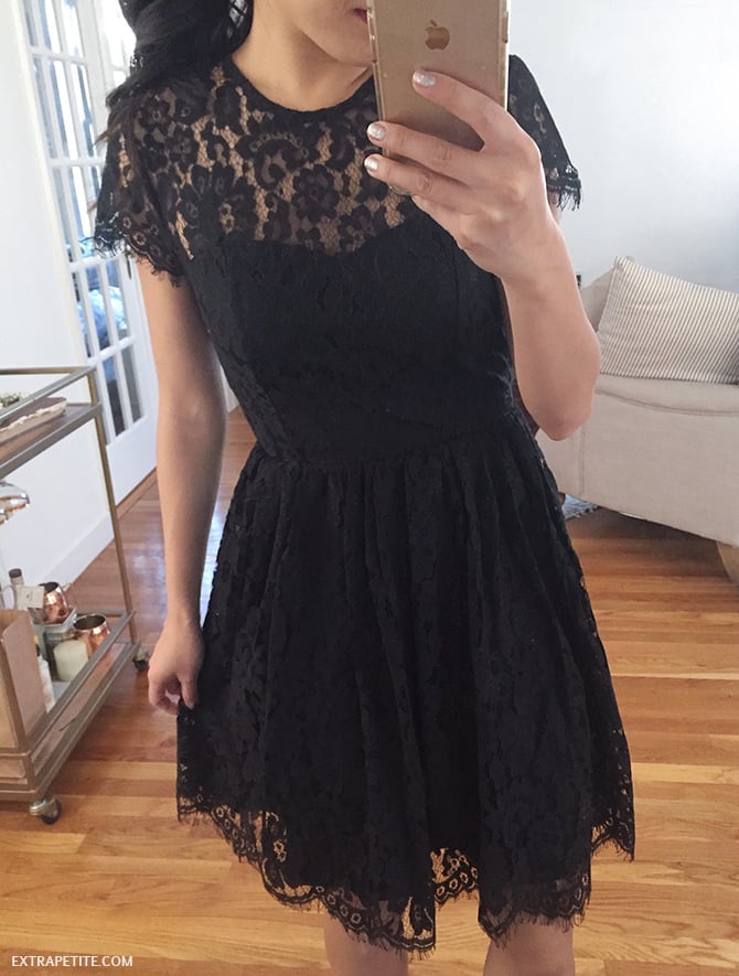 Glamorous lace dress
