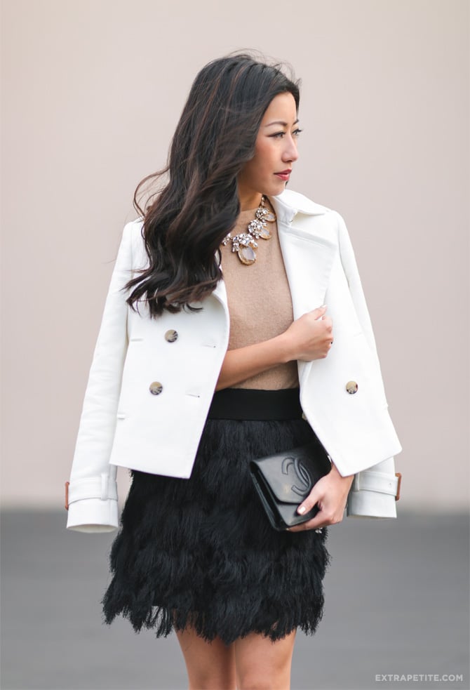 banana republic ann taylor fringe petite style