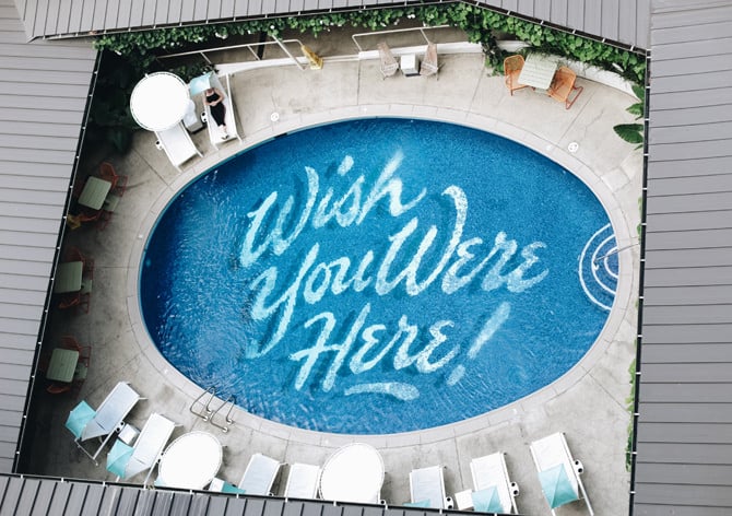 surfjack hotel pool in waikiki honolulu hawaii