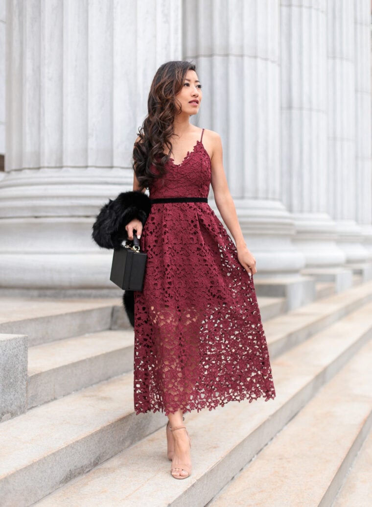what to wear to a winter black tie holiday party or wedding_petite fashion
