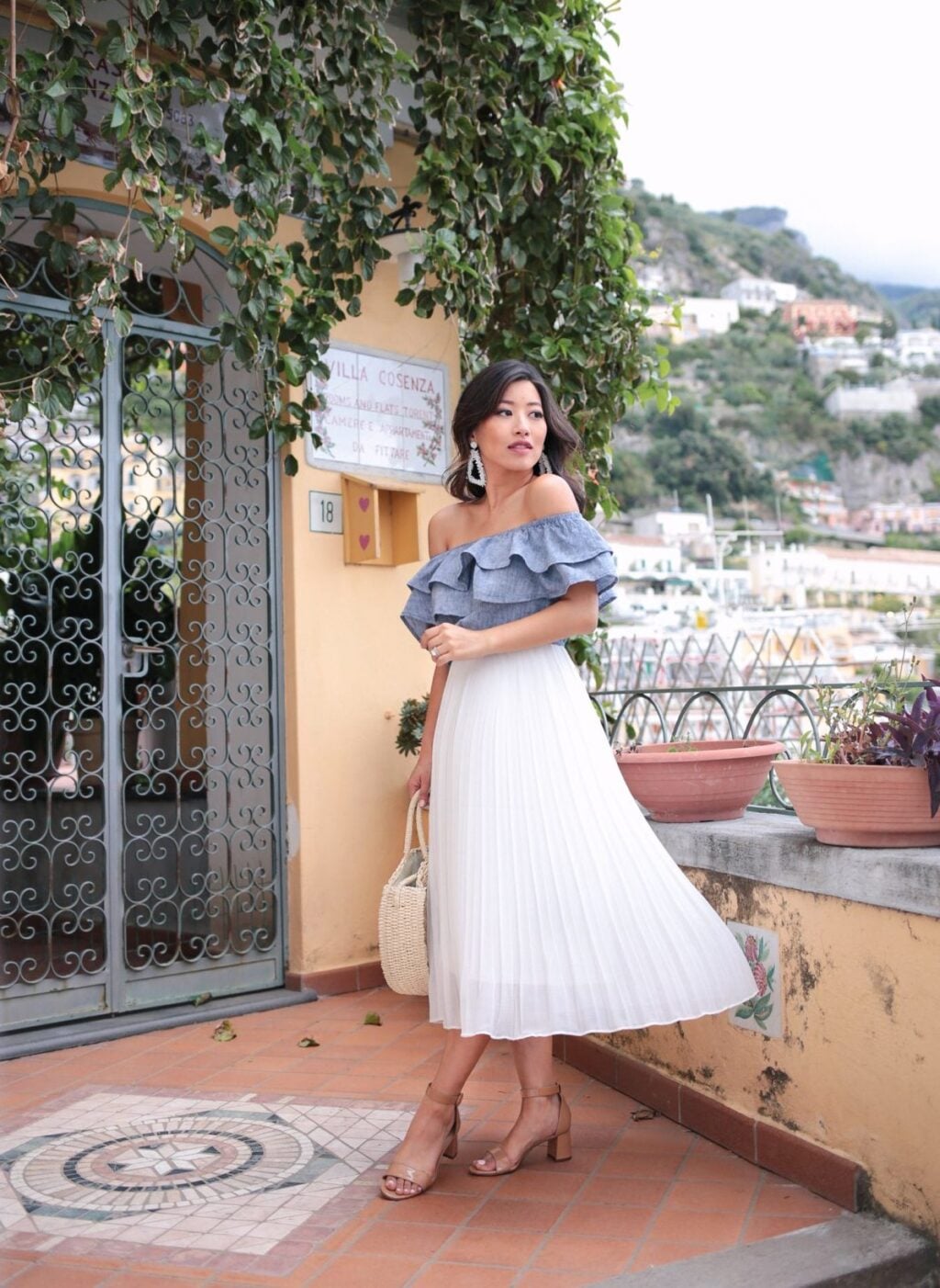 positano italy vacation outfits extra petite blog