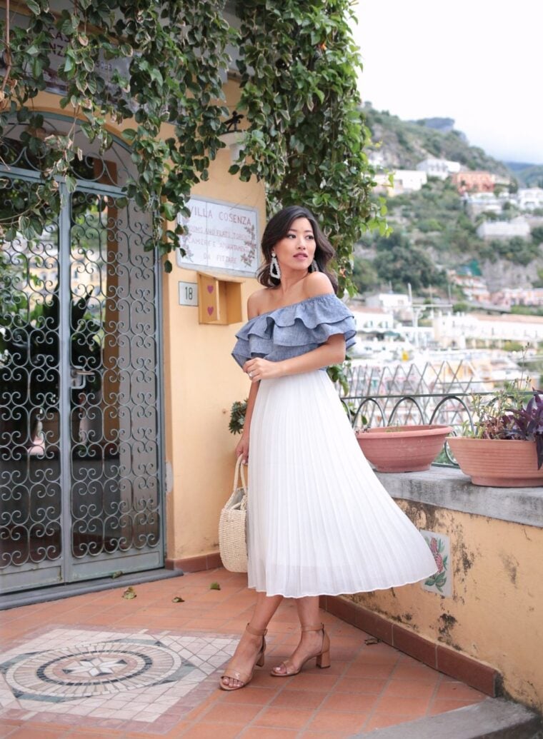positano italy vacation outfits extra petite blog