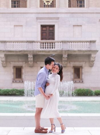 boston library wedding anniversary photos