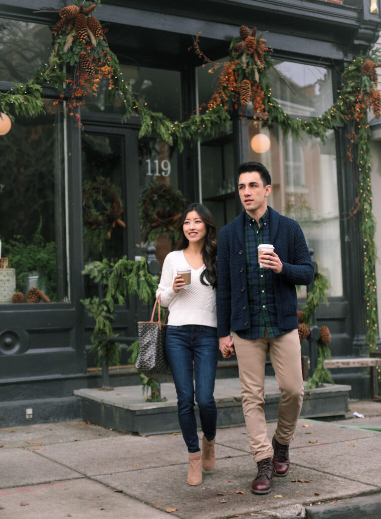 couple his and hers fashion banana republic