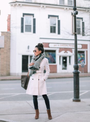 winter style outfit ideas petite boston blogger