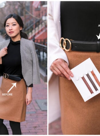 how to add belt loops for flapping belt tail