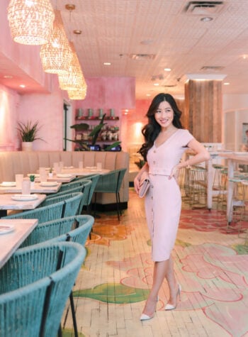 valentines day outfit pink dress ideas