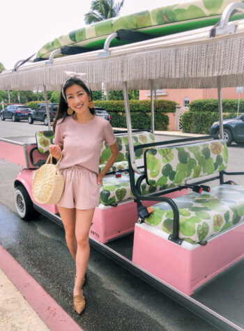 coord shorts coordinates petite palm beach florida vacation outfits