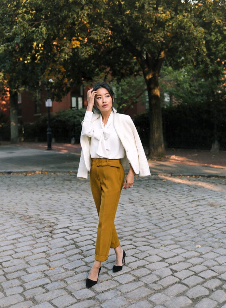 petite workwear fall office clothes