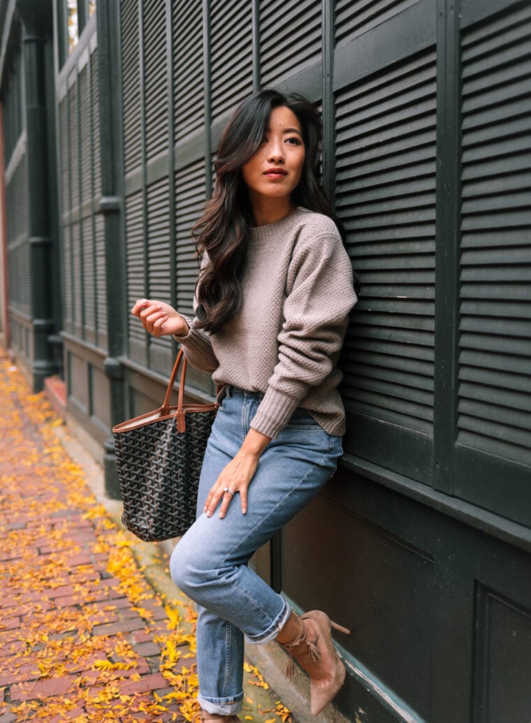 everlane re cashmere 90s jeans petite