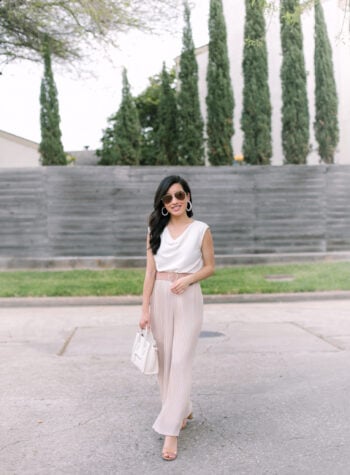 elegant dressy spring wedding outfit