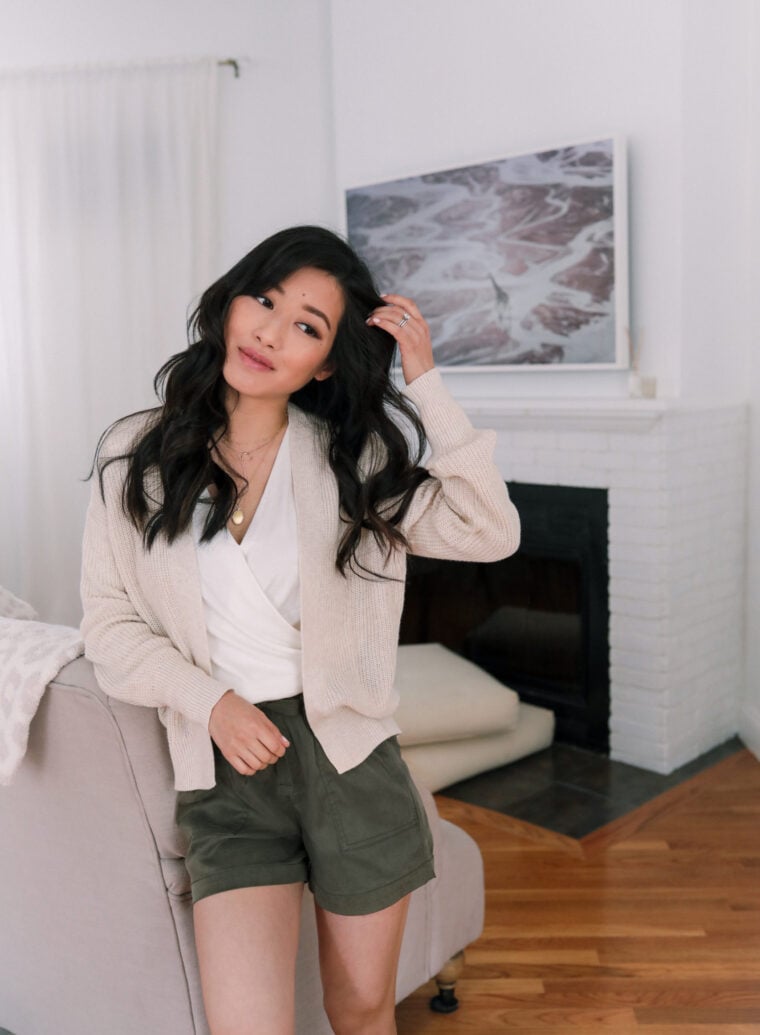 nordstrom petite cardigan sale work from home clothes