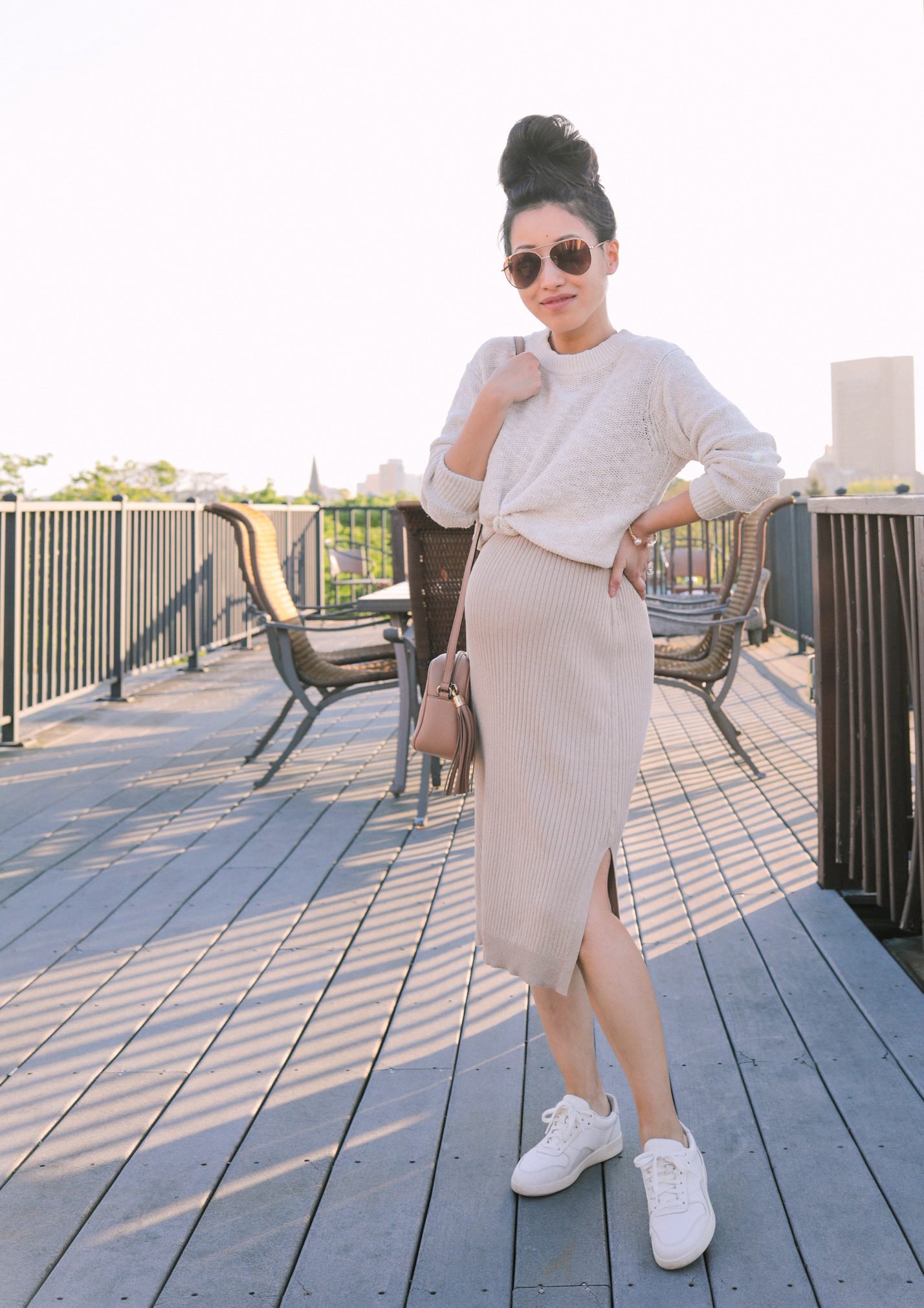 petite sweater dress skirt maternity fashion outfit ideas
