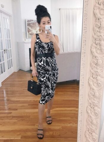 affordable summer maternity outfit for petites