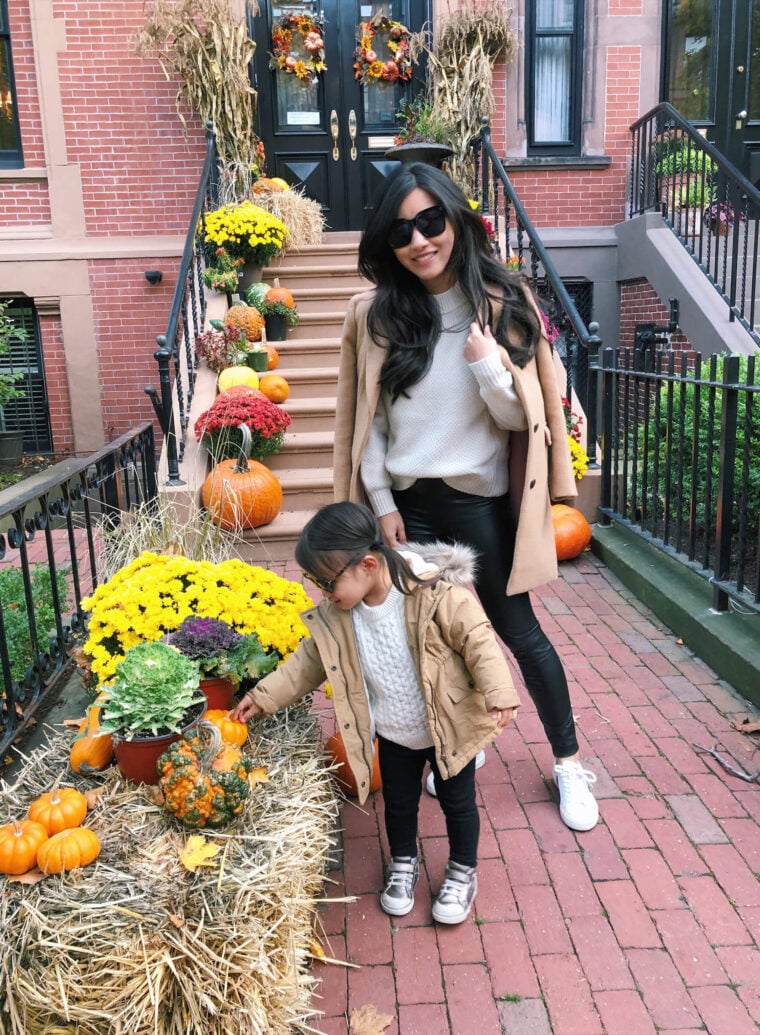Mommy & Me fall matching fall outfits