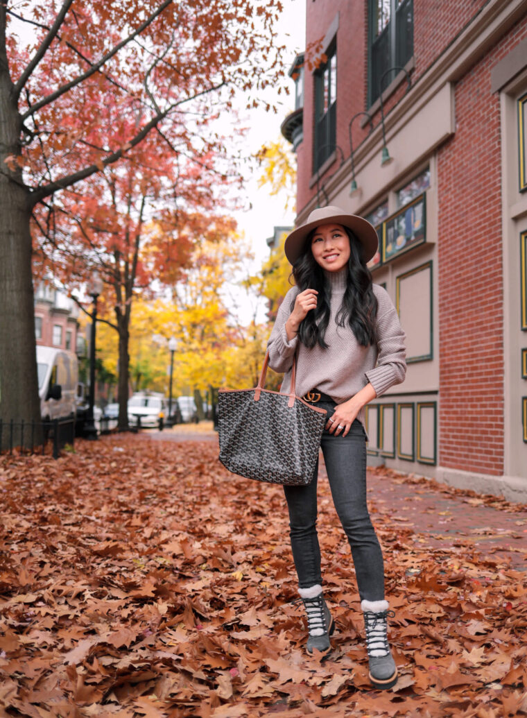 marc fisher izzie hiker combat boots petite fashion blog