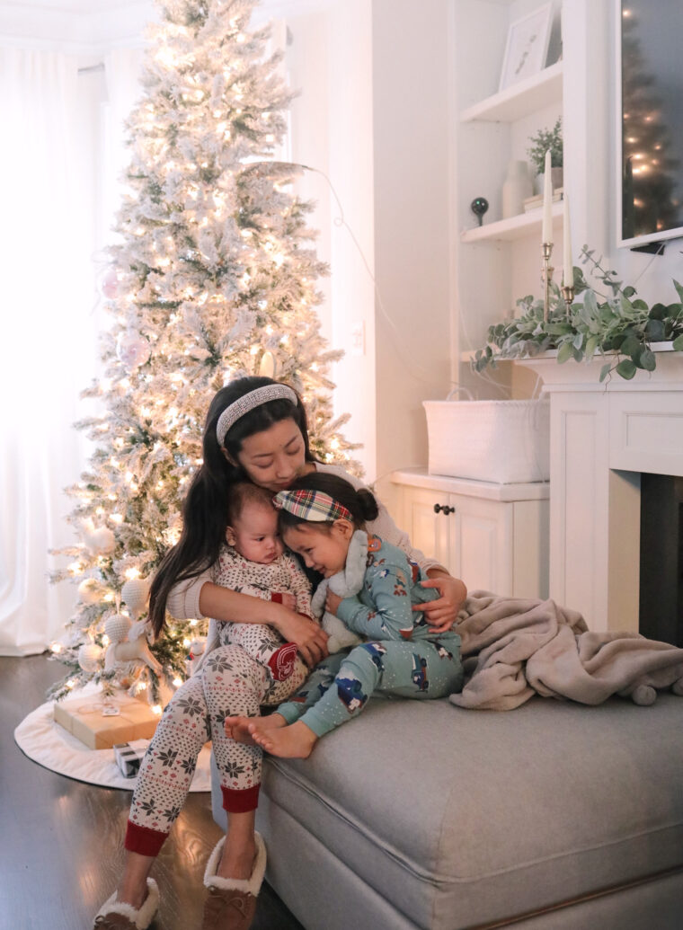 family christmas photo pajamas