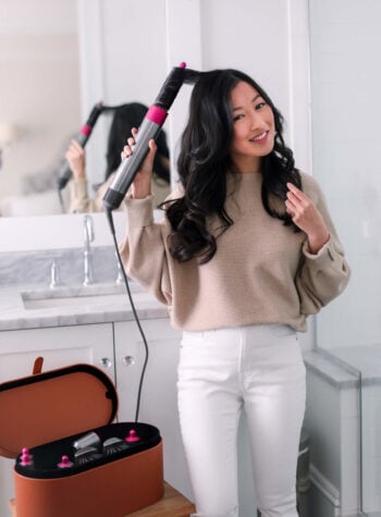 Dyson Airwrap review on long asian hair