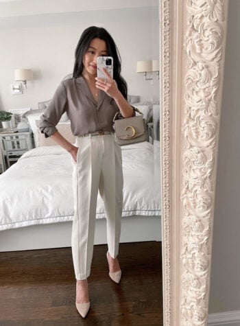 how to roll up blouse sleeves