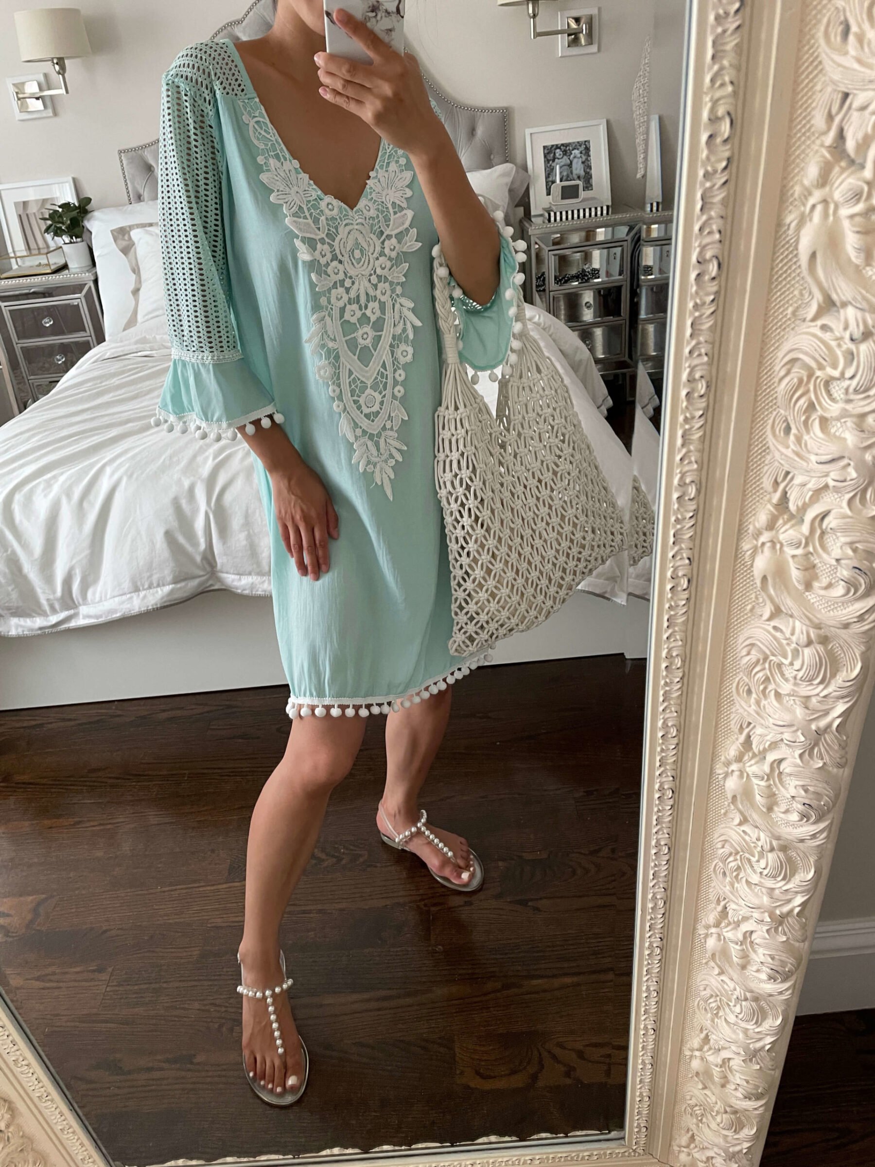 amazon swim cover up dress petite