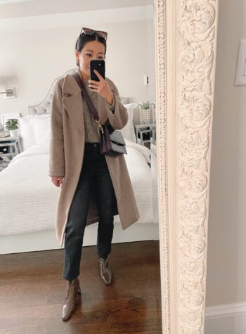 madewell grey petite jeans jw pei crossbody bag cropped