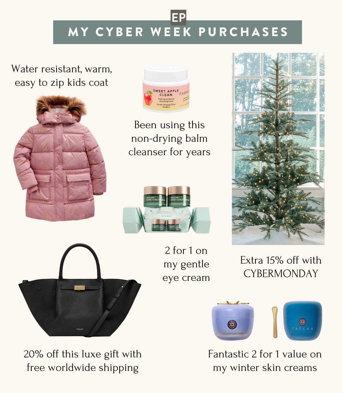 My Recent Cyber Week Purchases