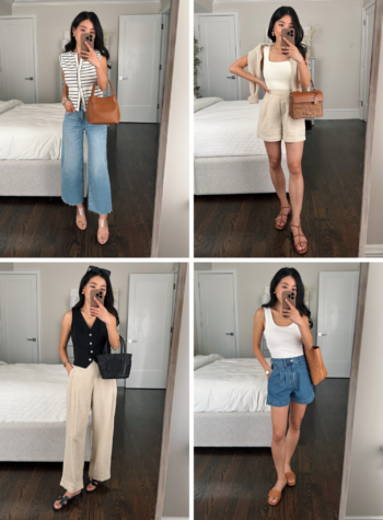 madewell spring sale petite staples try ons