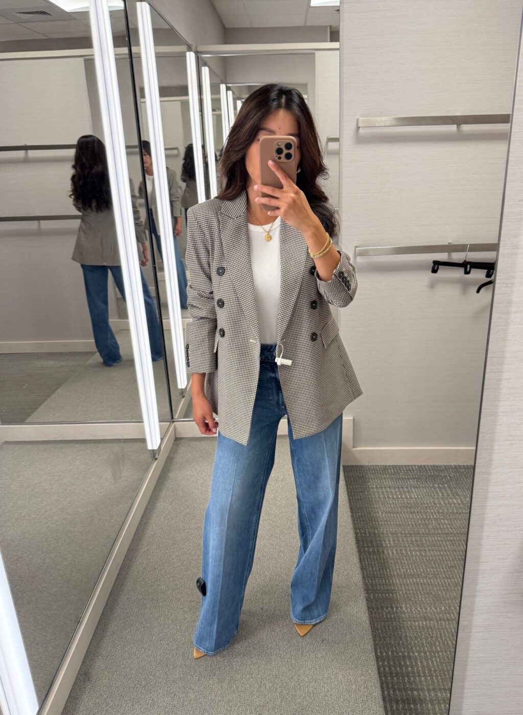 Nordstrom Anniversary Sale Halogen Houndstooth Blazer